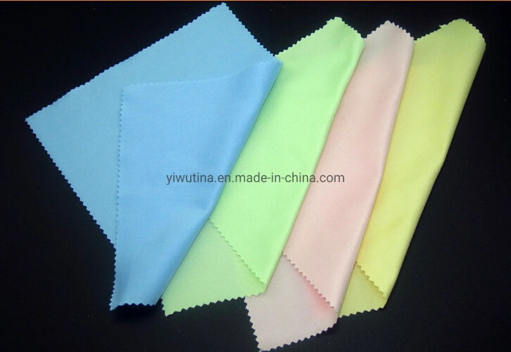 Custom Logo Anti-Fog Glasses Cloth Lens Jewelry Cleaning Cloth Microfiber Cleaning Cloth for Glasses