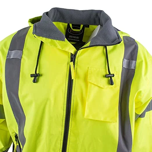 Waterproof Safety Reflective Jackets Men&prime; S Clothing