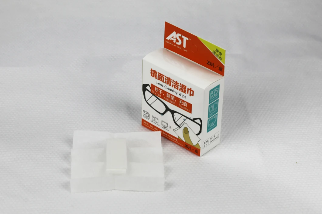 Disposable Anti-Fog Wipes Lens Wiping Paper Glasses Cloth Wiping