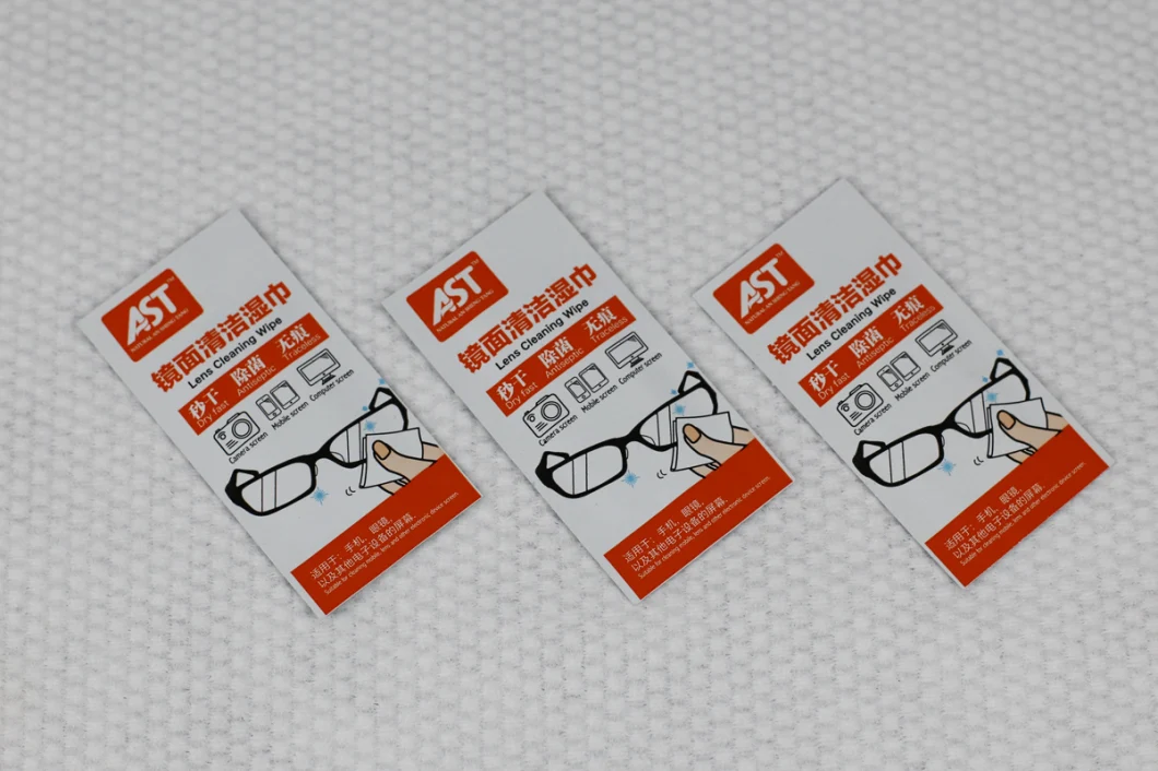 Disposable Anti-Fog Wipes Lens Wiping Paper Glasses Cloth Wiping