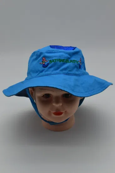 Children Outdoor Neck Ear Cover Anti UV Protection Beach Hat Boy Girl Hats Summer Baby Hat