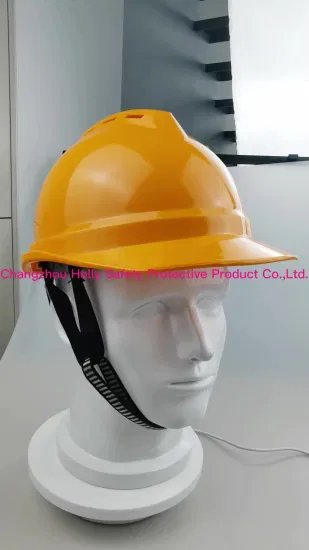 Working Safety Helmet with Ventilations / ABS Material Hard Hat for Head Protection