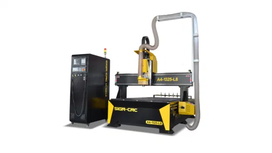 CNC Router Linear Atc Woodworking Machine 8 Tools