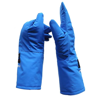 Blue Liquid Nitrogen Handling Cryogenic Hand Gloves